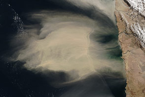 Unusual Dust Off Chile