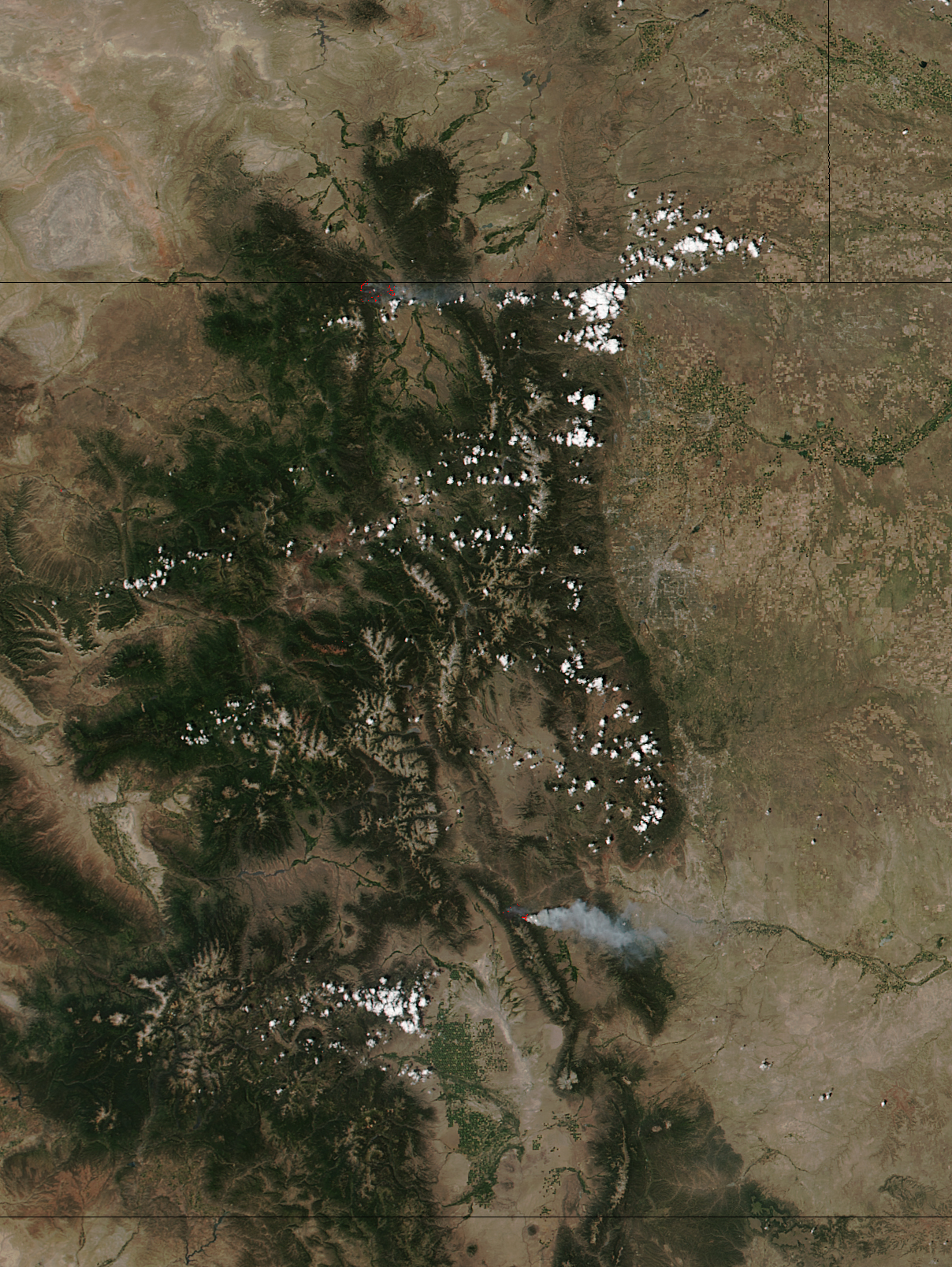 Hayden Pass and Beaver Creek Fires in Colorado - related image preview