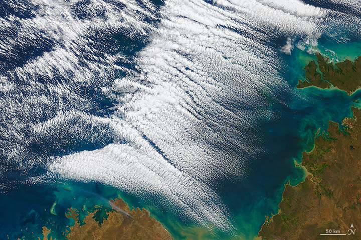 Cloud Streets Over the Timor Sea - related image preview