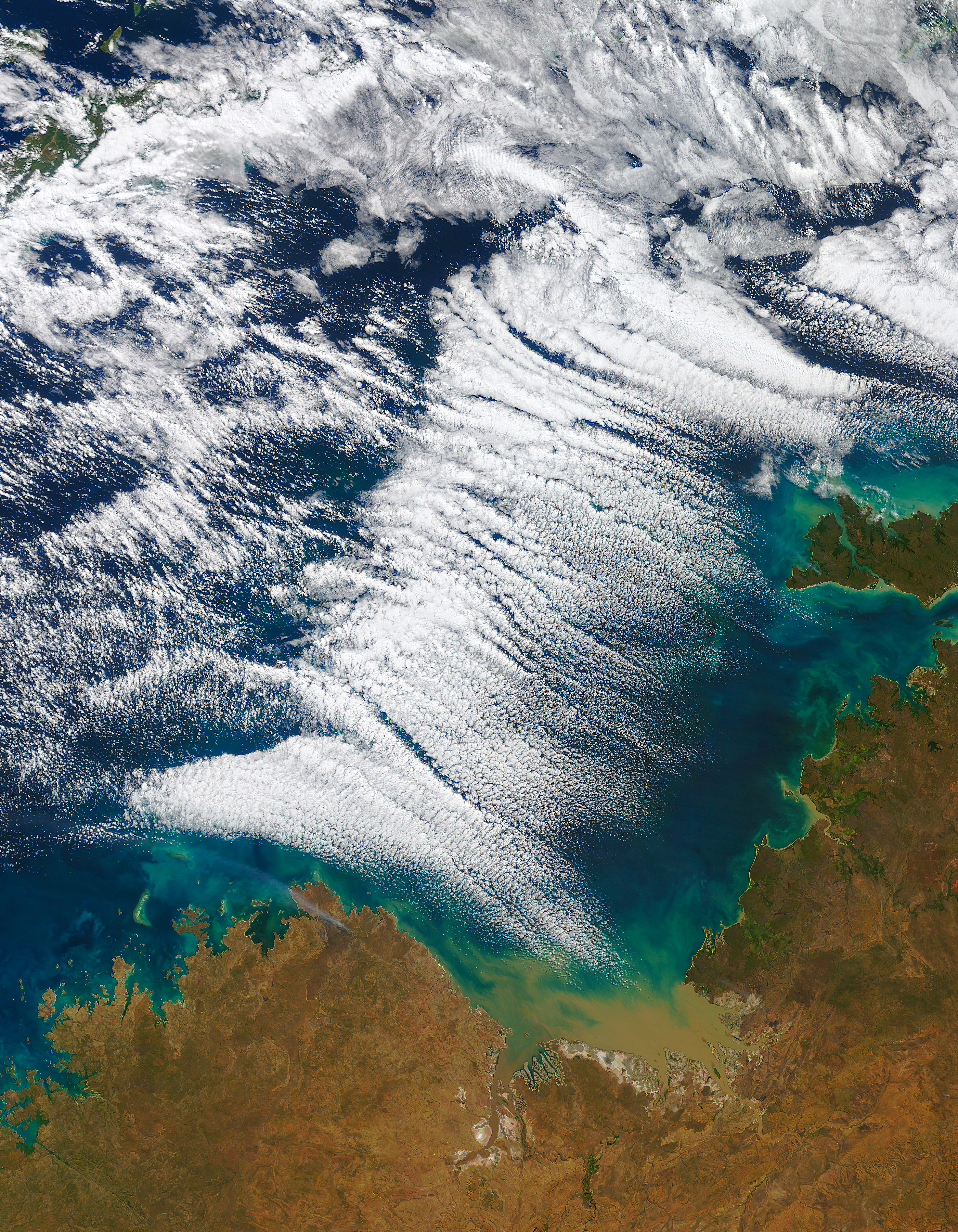 Cloud Streets Over the Timor Sea - related image preview