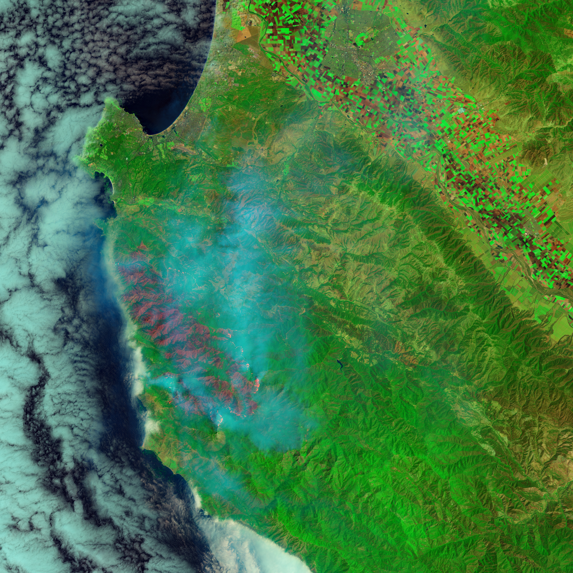 Wildfire along the California Coast - related image preview