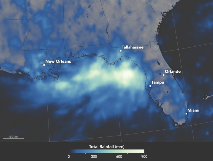 Downpour over the Gulf Coast  - related image preview