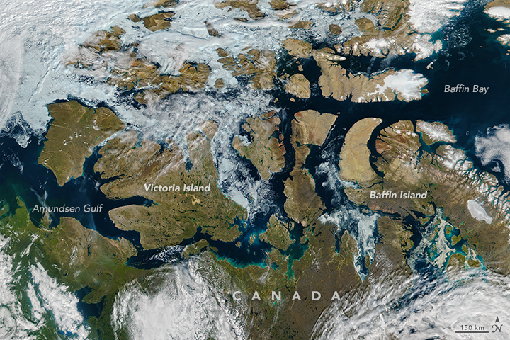 A Nearly Ice-Free Northwest Passage