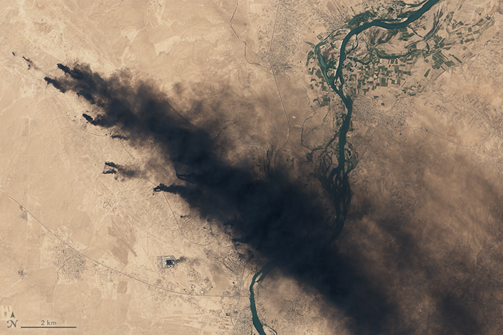 Oil Fires in Iraq - related image preview