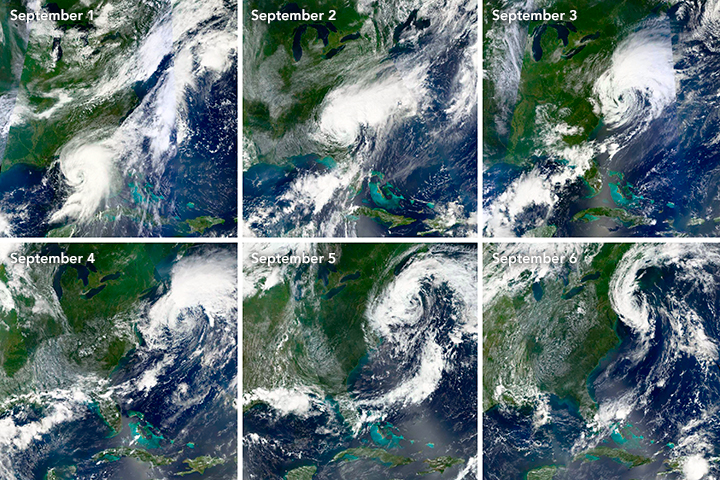 The Evolution of Hurricane Hermine  - related image preview