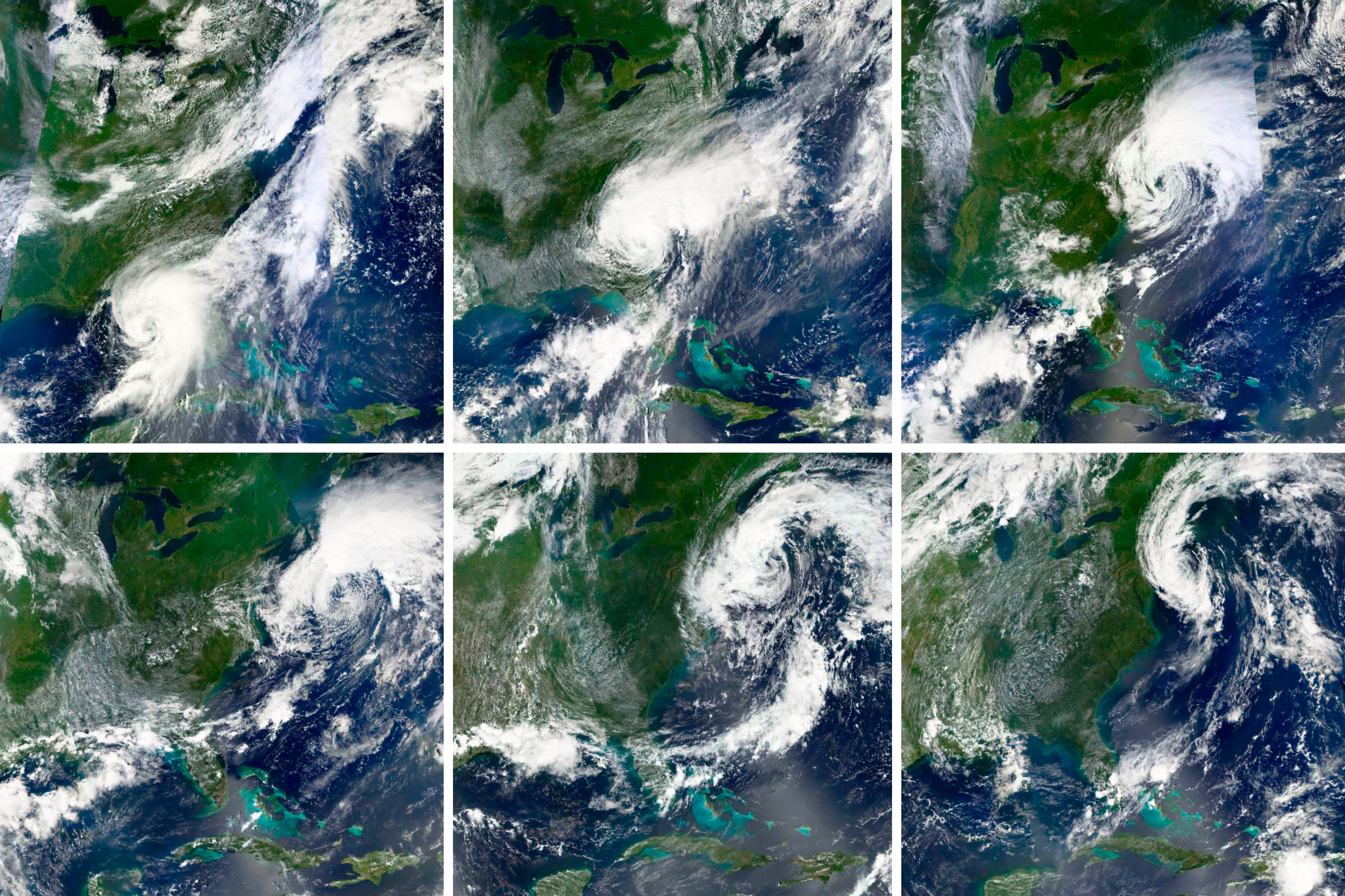 The Evolution of Hurricane Hermine  - related image preview