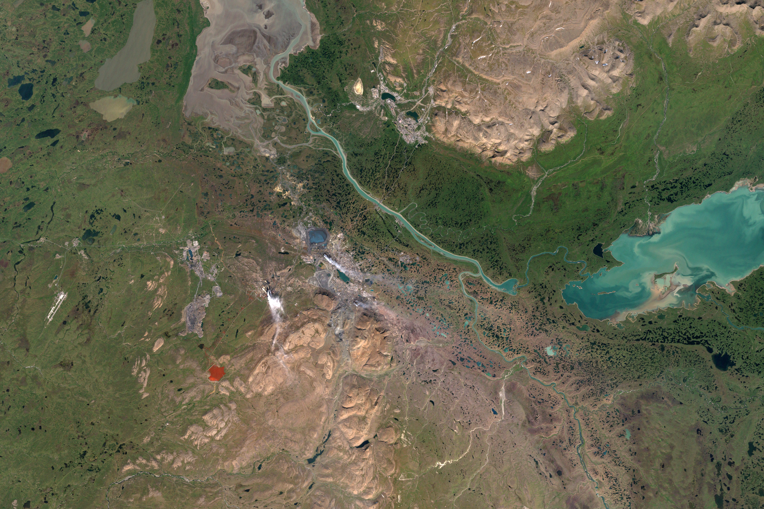 Siberian River Has Turned Red Before, Satellites Show - related image preview