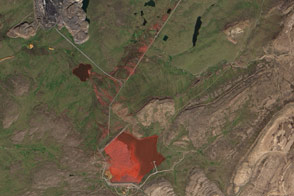 Siberian River Has Turned Red Before, Satellites Show