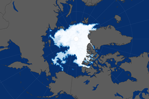 Arctic Sea Ice Minimum Ties Second Lowest on Record - selected image
