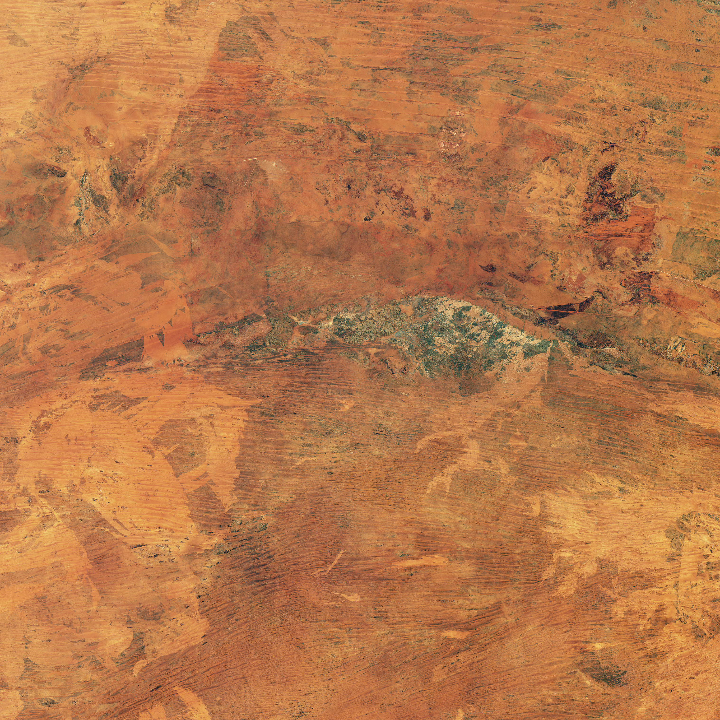 A Desert Landscape Scarred by Fire - related image preview