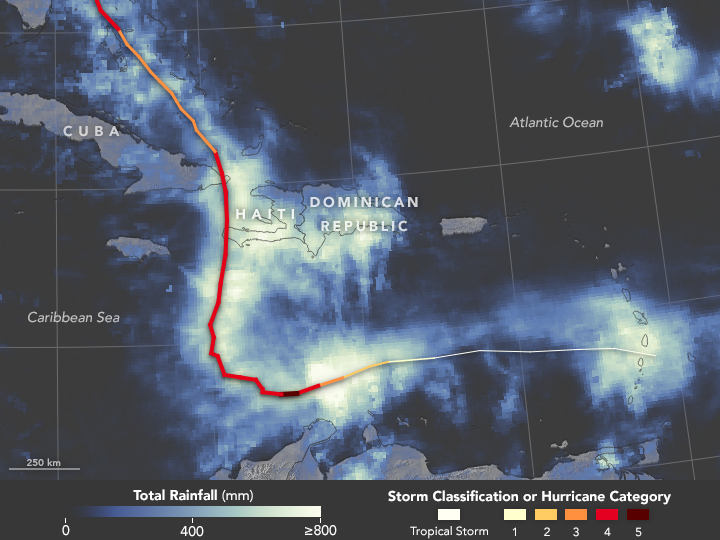 Hurricane Matthew Soaks Haiti