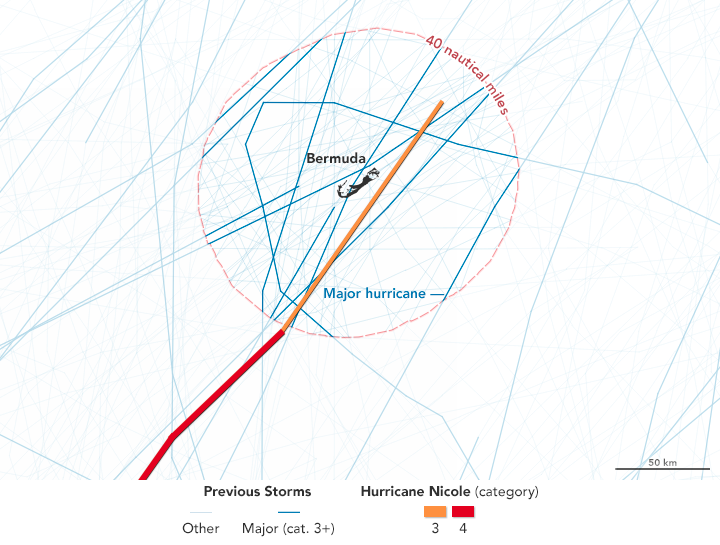 Rare Hurricane Hits Bermuda - related image preview