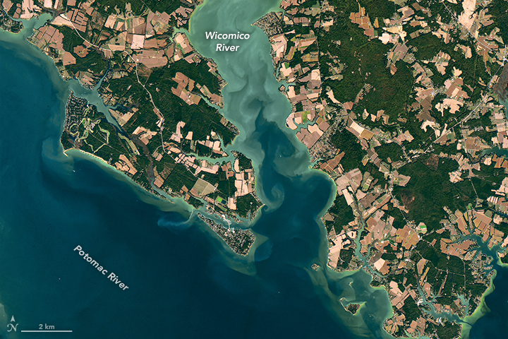 Studying Chesapeake Bay from Above - related image preview