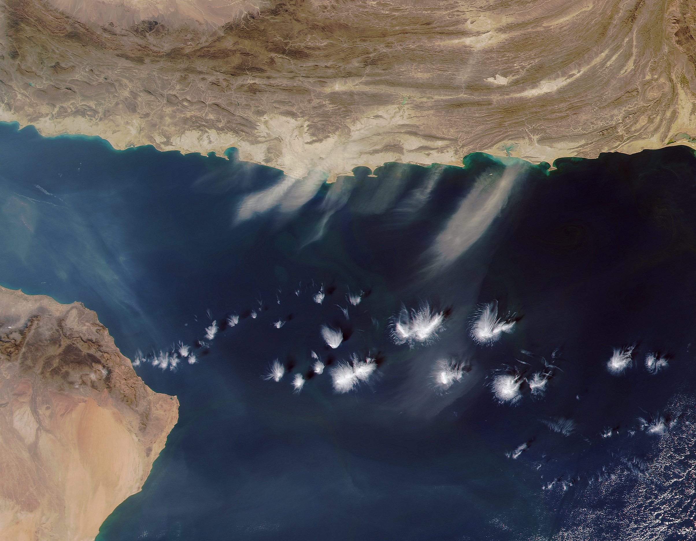 Dust Over the Arabian Sea - related image preview