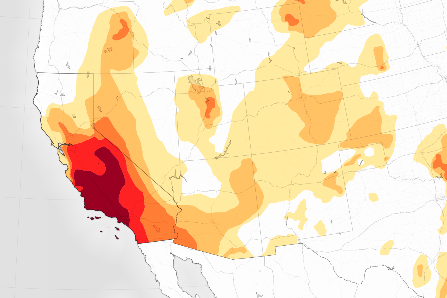 California Drought Chart
