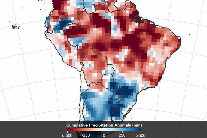 A Dry Start to South America’s Wet Season  - related image preview