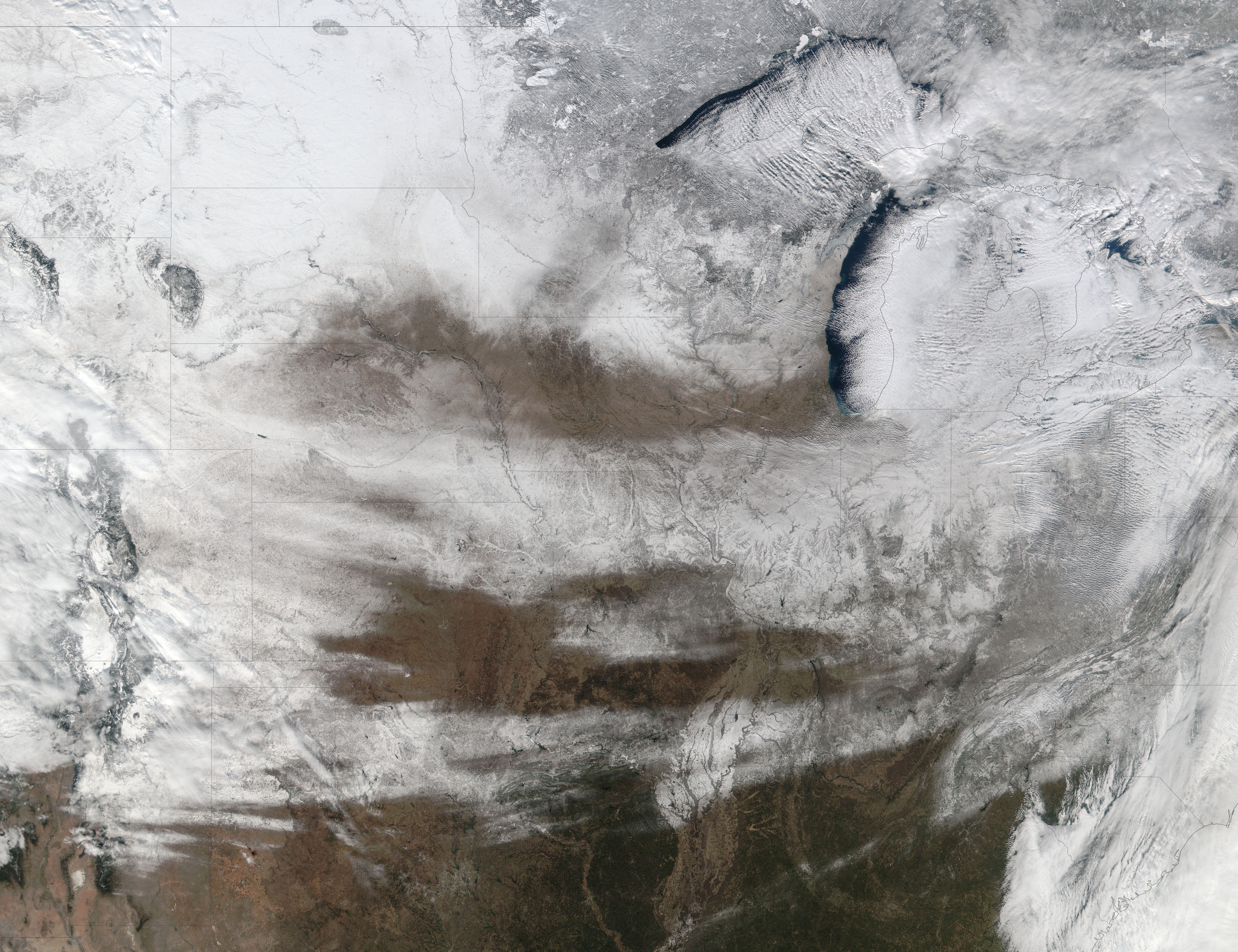 Snow Sweeps Across the United States - related image preview
