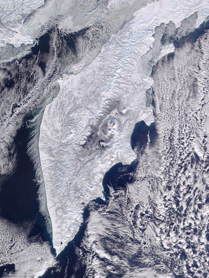 Snowy Kamchatka 