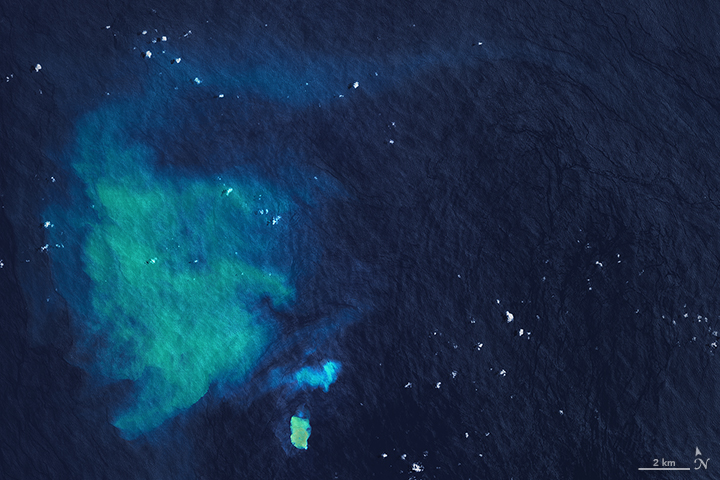 Underwater Eruption Near Tongatapu 