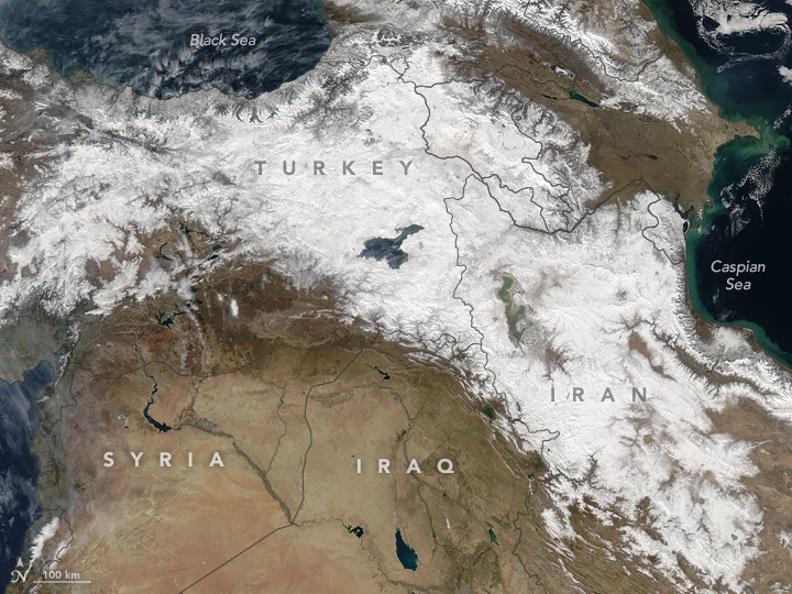 Snow in the Middle East - related image preview