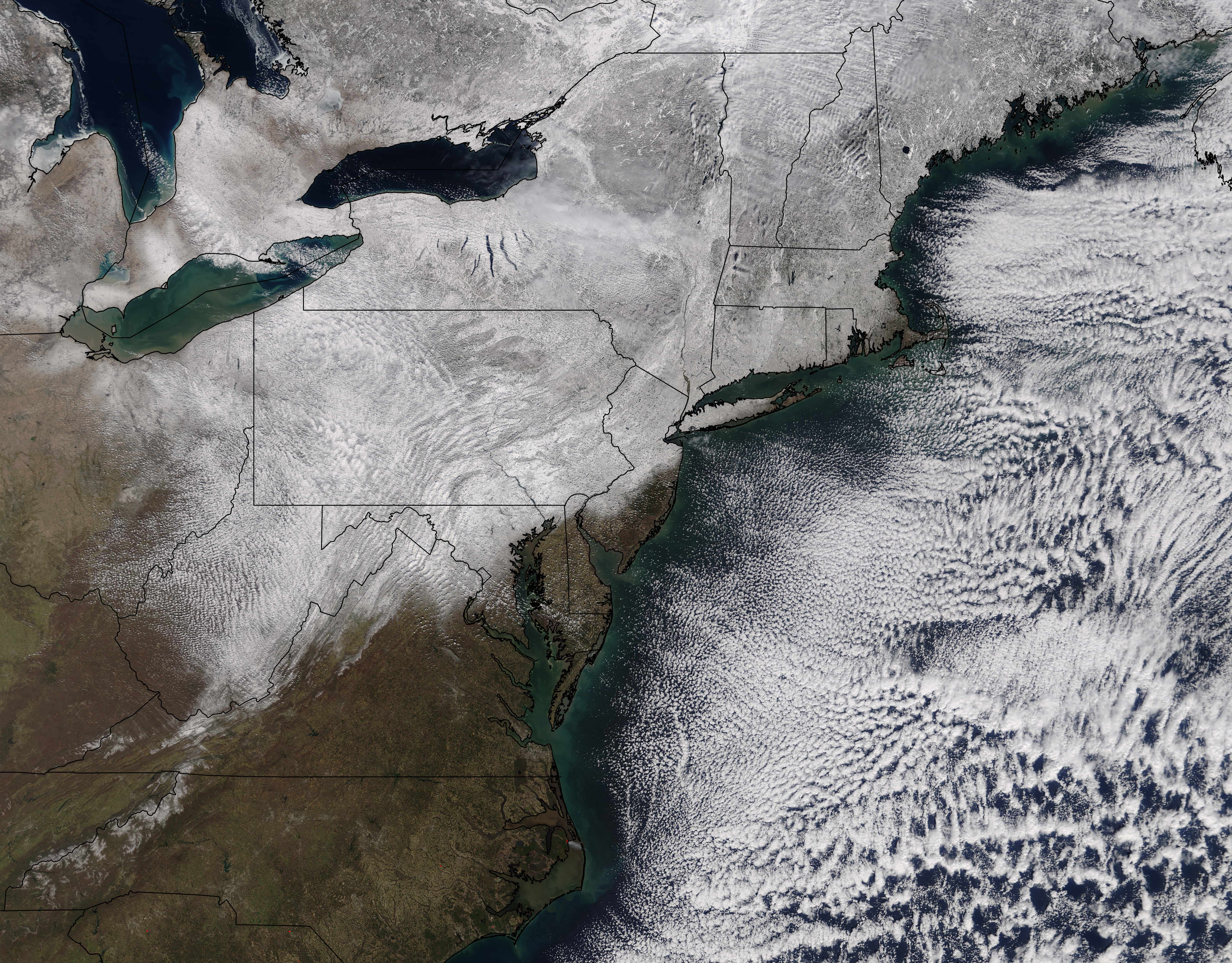 Snow Blankets Northeastern U.S. - related image preview