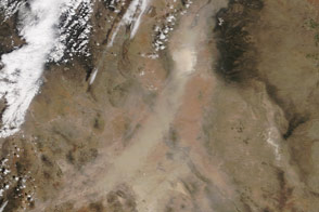 Dust in the American Southwest