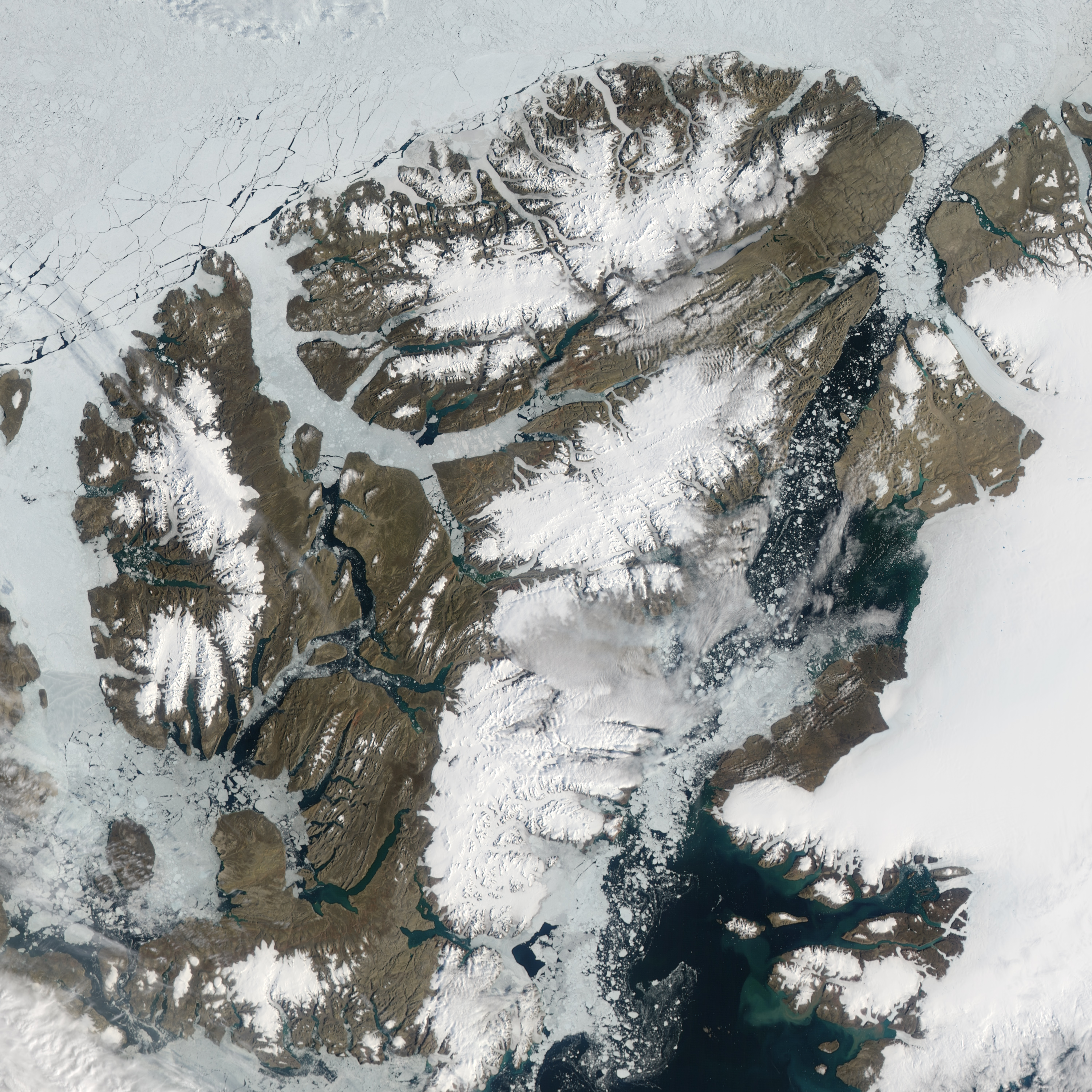 Ice Shelves Retreat on Ellesmere Island  - related image preview