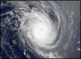 Cyclone Guillaume Off Reunion Island
