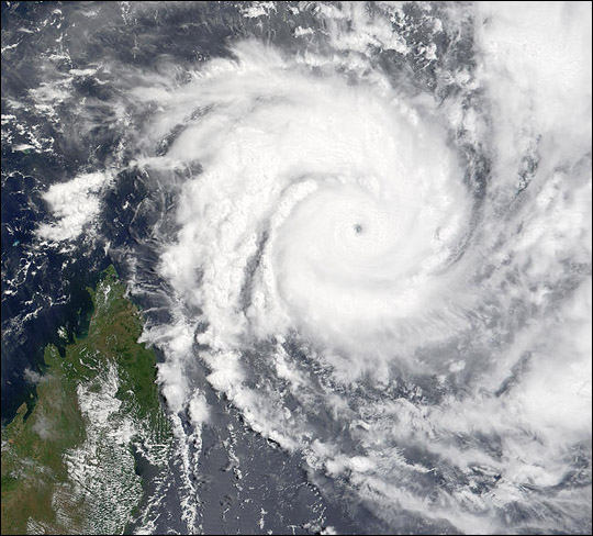 Cyclone Hary Off Madagascar