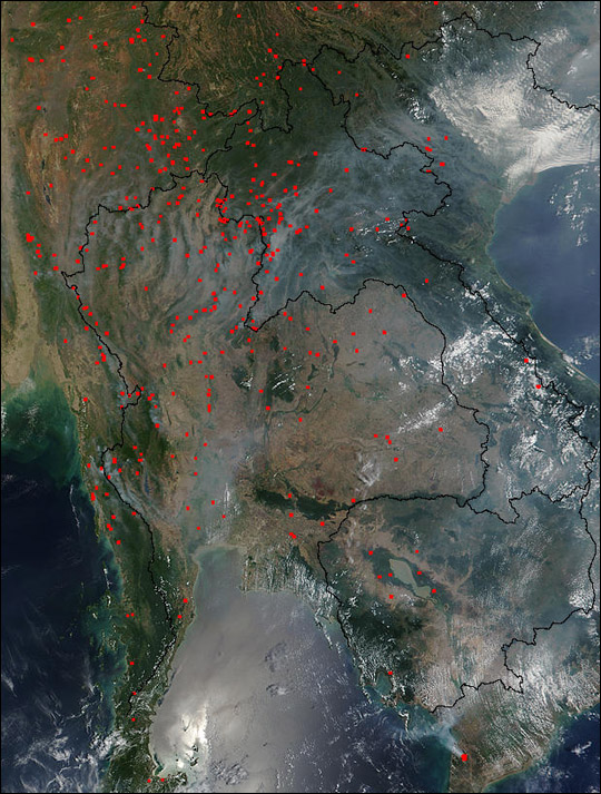 Fires and Smoke in Thailand - related image preview