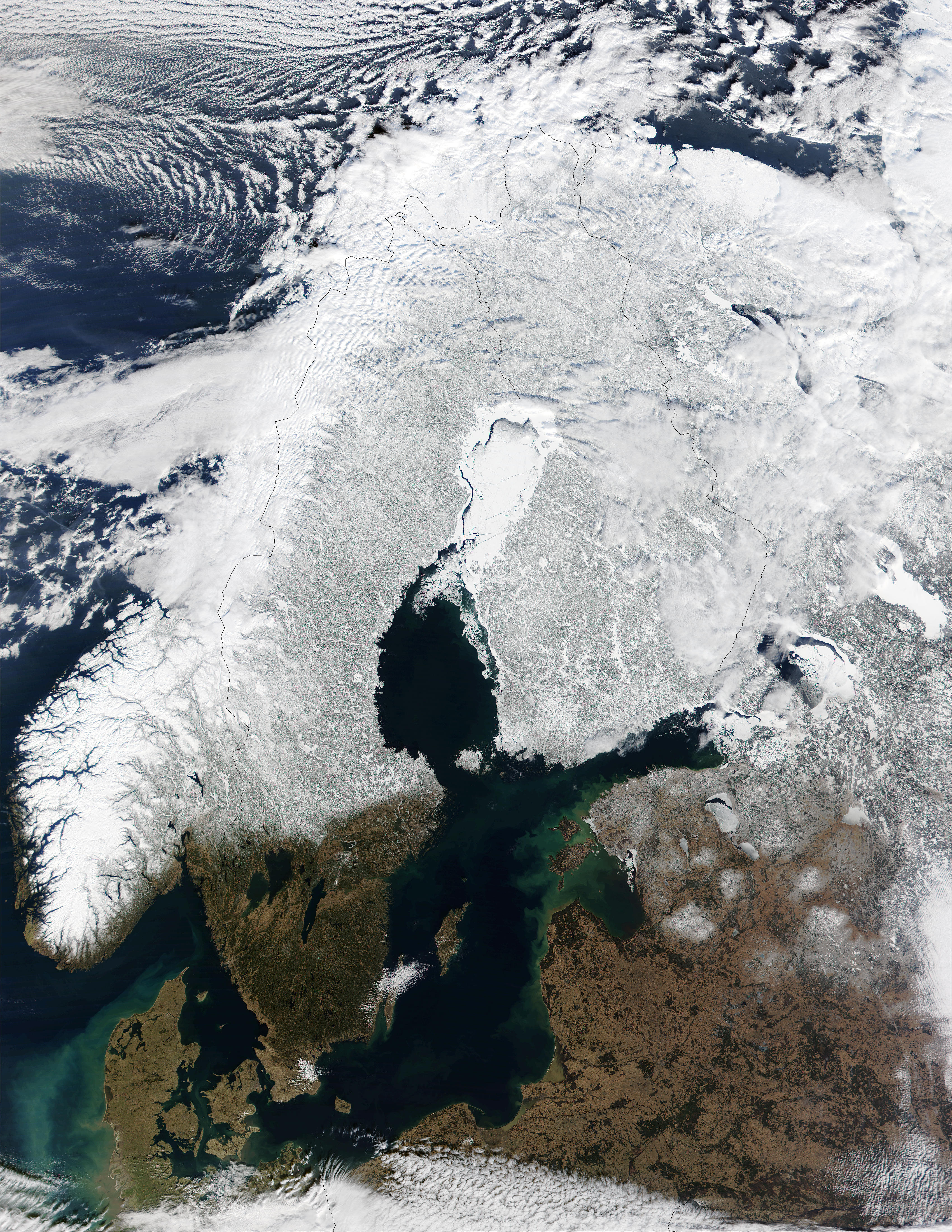 Snow Cover Across Scandinavia - related image preview