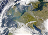 Haze and Pollution over Western Europe