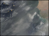 Dust over Cape Verde