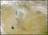 Dust over Much of Western Asia