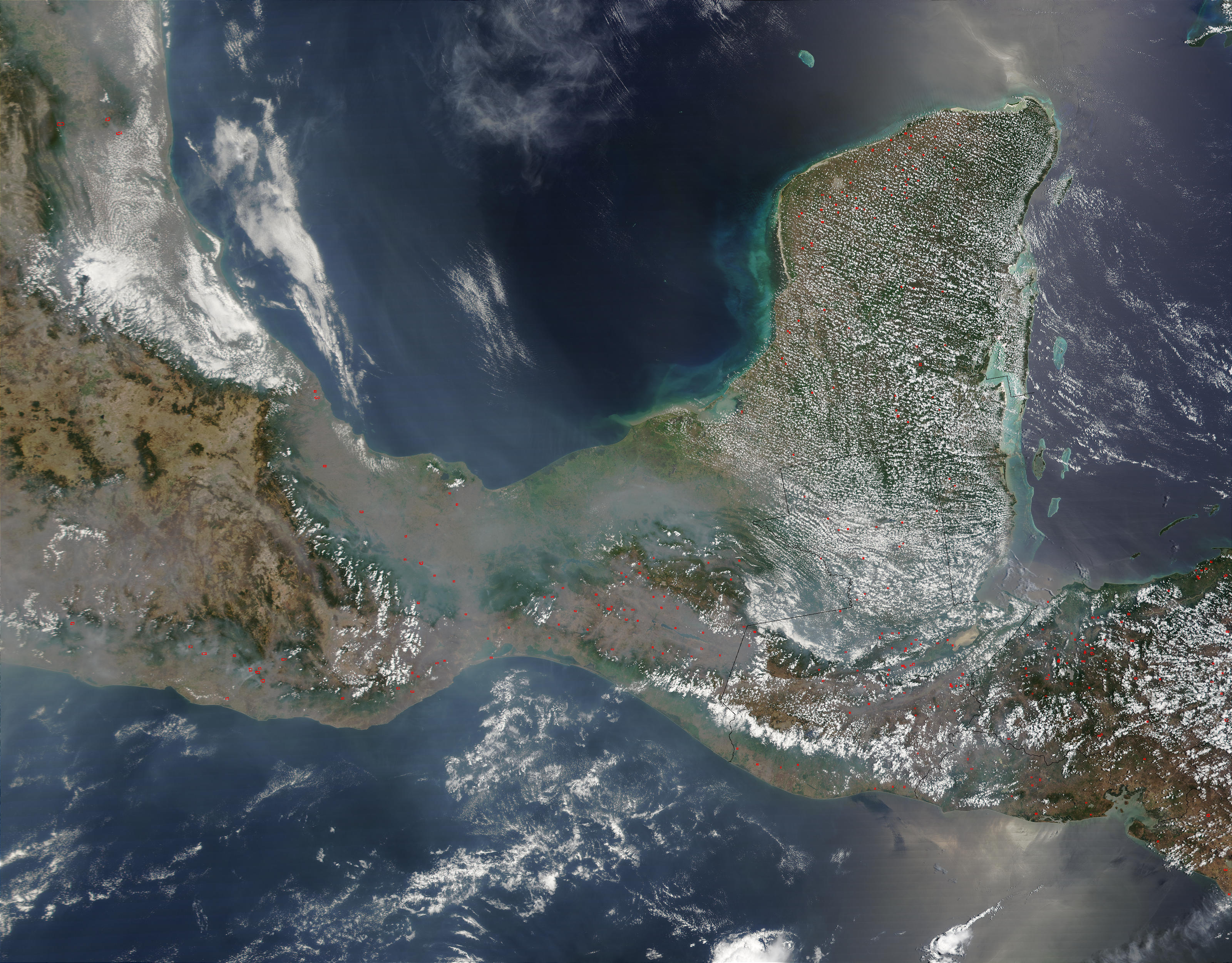 Fires in Mexico and Central America - related image preview