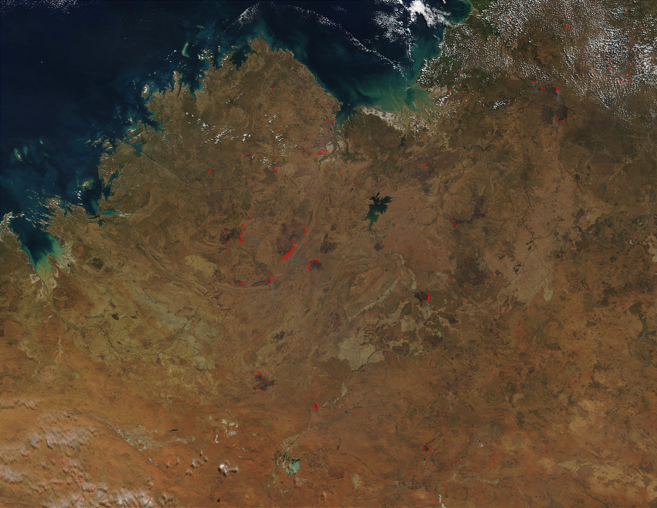 Wildfires in Northern Australia - related image preview