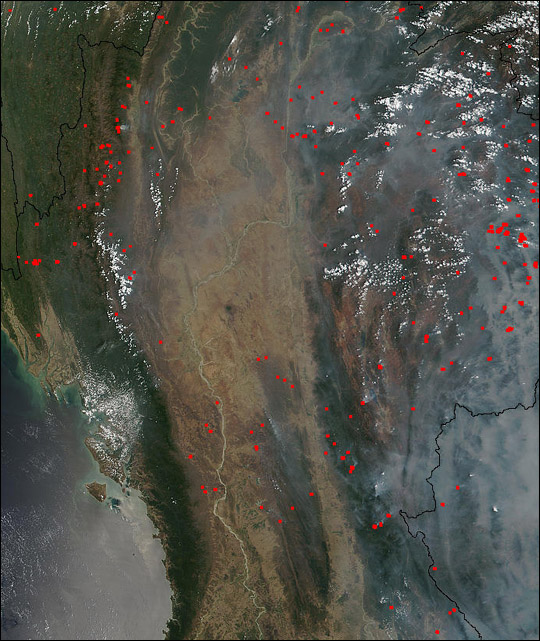 Biomass Burning in Southeast Asia - related image preview