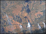 Fires in Central and Southern Africa - selected image