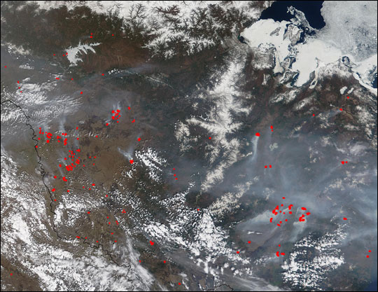 Fires in Southeastern Russia - related image preview
