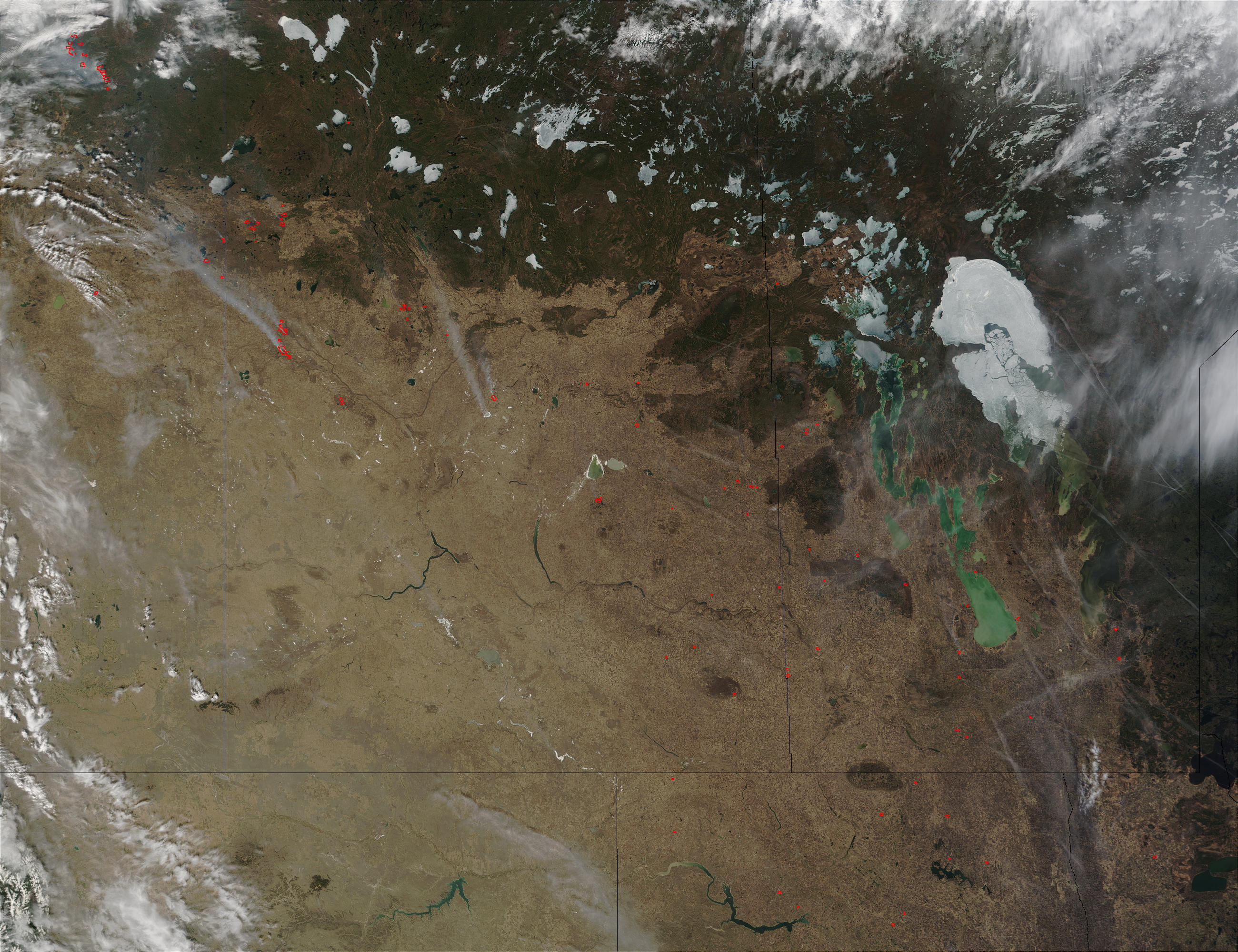 Fires in Canada's Prairie Provinces - related image preview