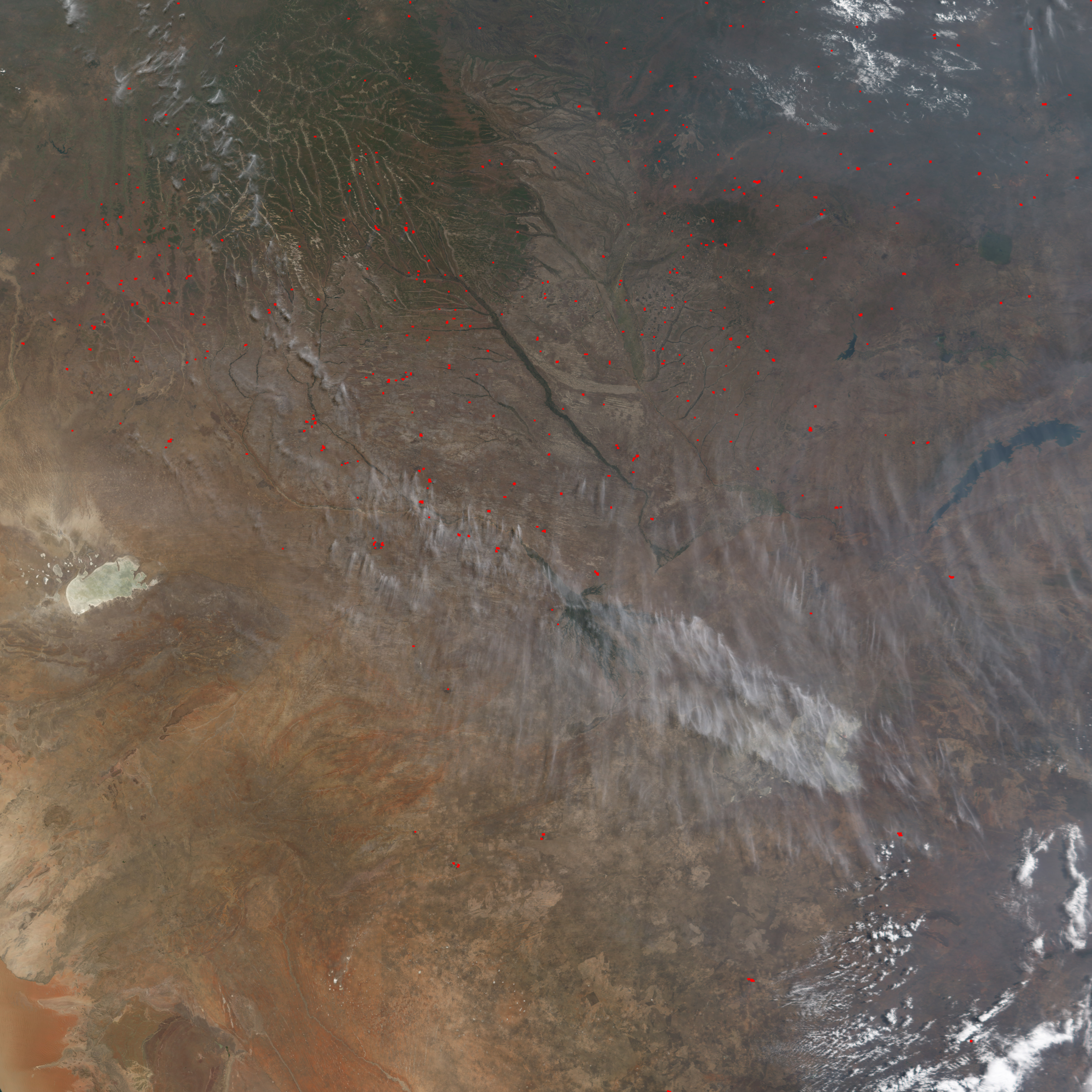 Widespread Burning across South Central Africa - related image preview