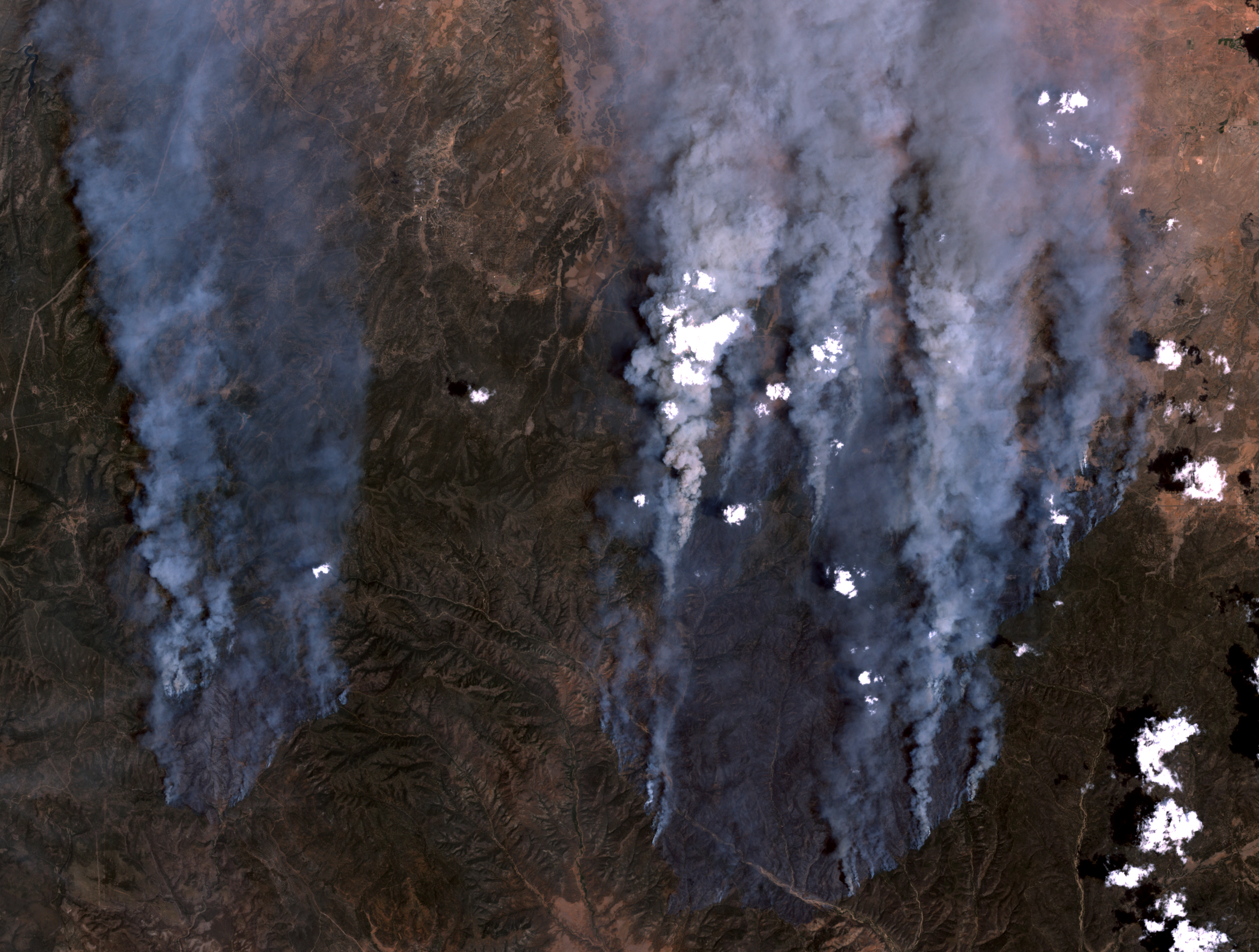 Rodeo and Chediski Fires in Arizona - related image preview