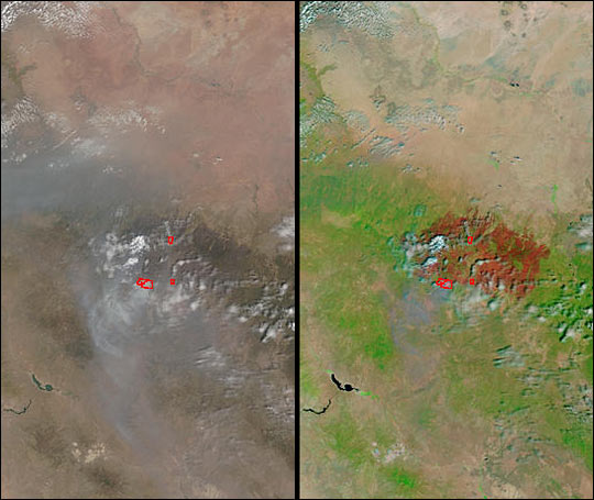 Rodeo and Chediski Fires in Arizona