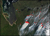 Fires in Quebec, Canada, Send Smoke to U.S.