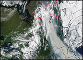 Fires in Quebec, Canada, Send Smoke to U.S.