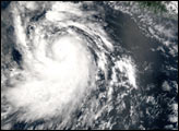 Hurricane Elida off Central America