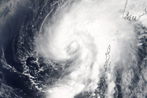 Cyclone Maarutha Passes Over Myanmar