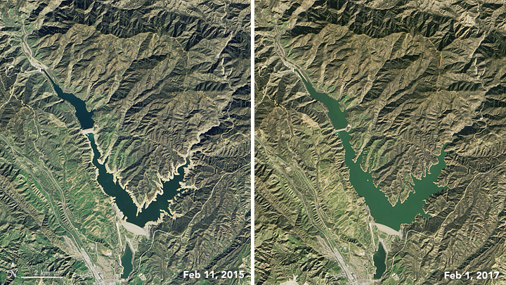 California Reservoirs Rise from Drought to Deluge - related image preview