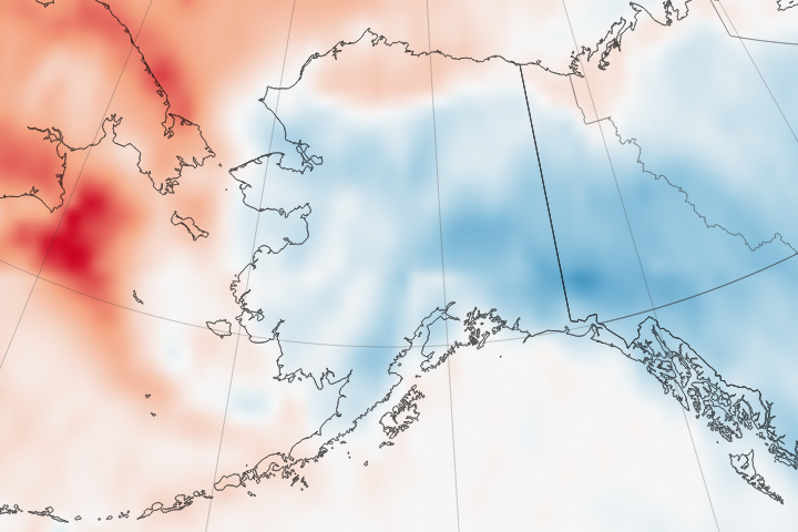 March Breaks Alaska’s Hot Streak