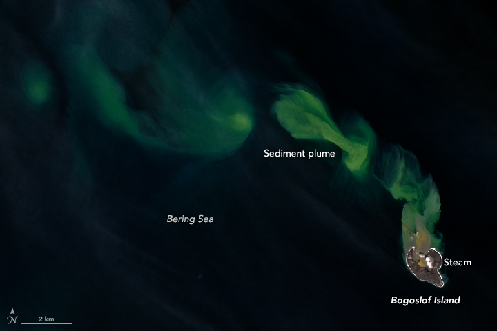 Bogoslof Begets Ash in the Bering Sea - related image preview